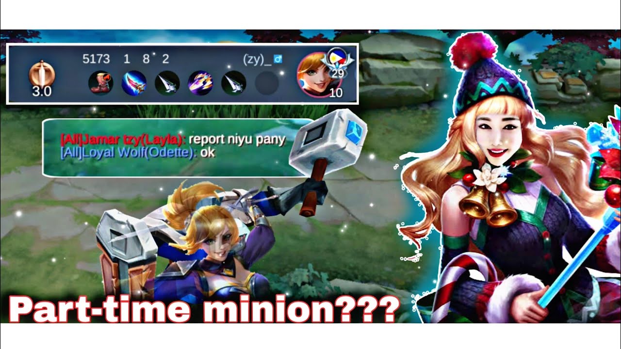 ODETTE TURNED FANNY TO BE A PART-TIME MINION 😭 | ODETTE FLOPTOK 