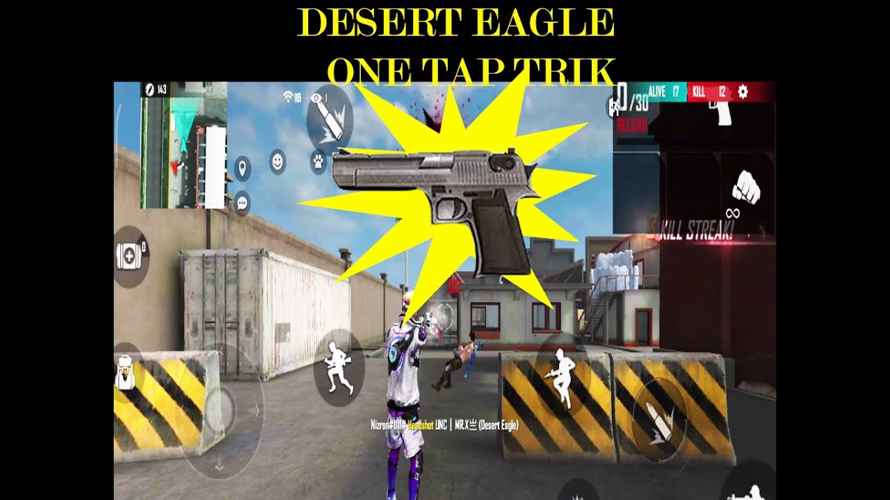 DESERT EAGLE ONE TAP TRICK VIDEO - YouTube
