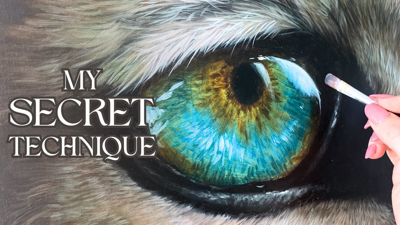 How To Make Eyes GLOW With This Simple Painting Trick