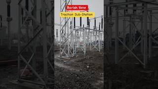 Traction Sub-Station Construction Work Railway #electrical #railway #construction #work
