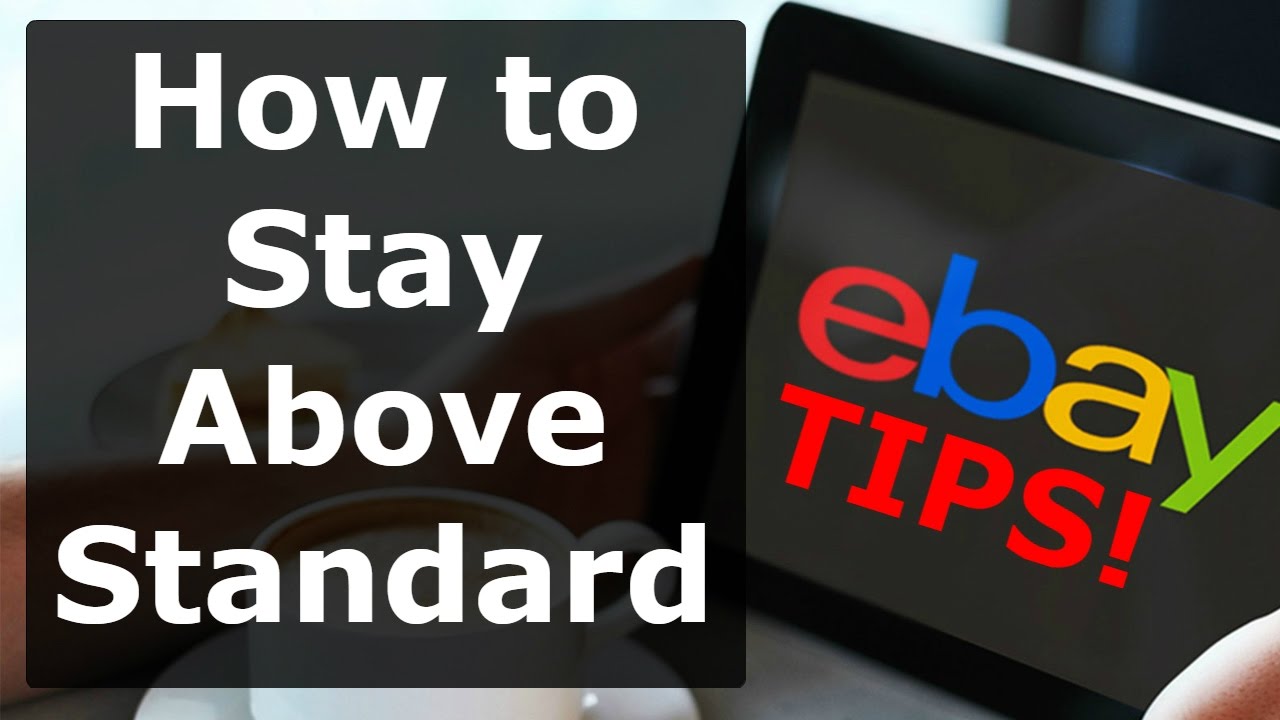 eBay Drop Shipping Tips How to Stay Above Standard YouTube