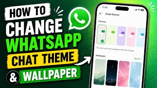 How to Change WhatsApp Chat Theme & Wallpaper 🔥 | Easy Tutorial screenshot 1