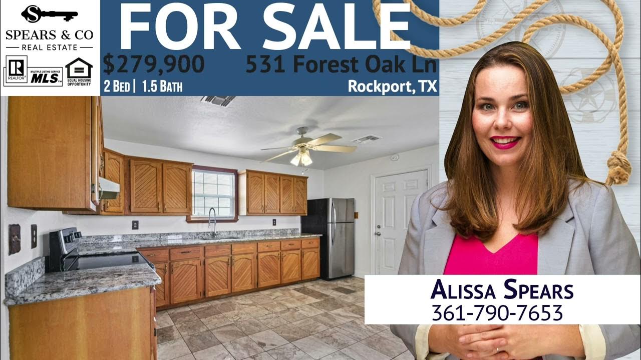 531 Forest Oak Ln, Rockport, Texas Spears & Co. Real Estate YouTube