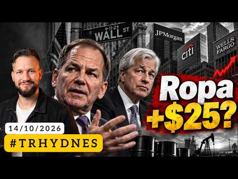 Výsledky bánk z Wall Street, Tudor Jones: Ropa stúpne o $20 až $25! #TRHYDNES