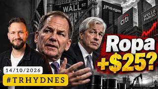 Výsledky bánk z Wall Street, Tudor Jones: Ropa stúpne o $20 až $25! #TRHYDNES