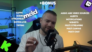 Why I Switched to MELD Studio (Best streaming software 2025!) + MOST COMPLETE STREAMING SETUP