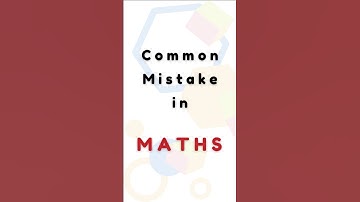 Common Division Mistake #short #viralshort #maths #division