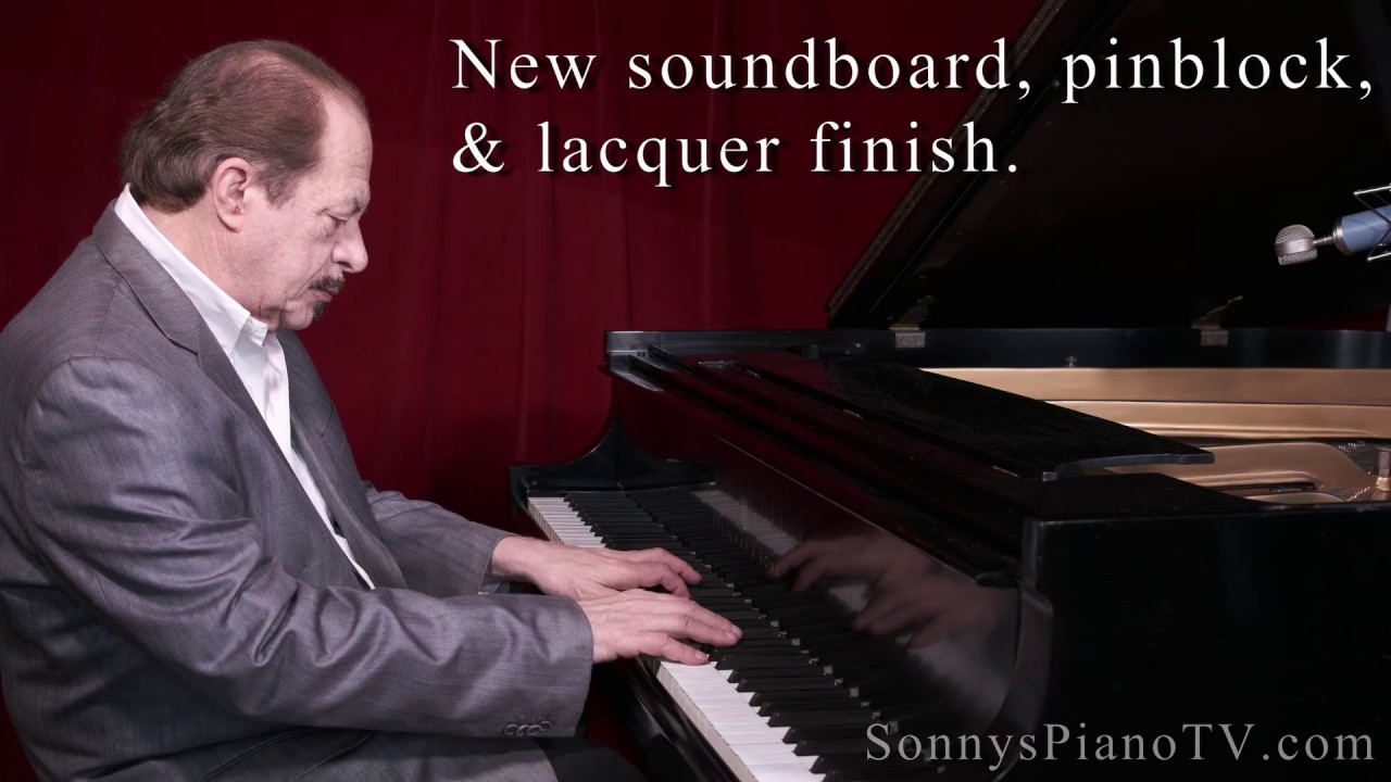 Steinway Grand Piano Ebony Model M 1954 Rebuilt/Refinished $14,950. FOR SALE NOW!