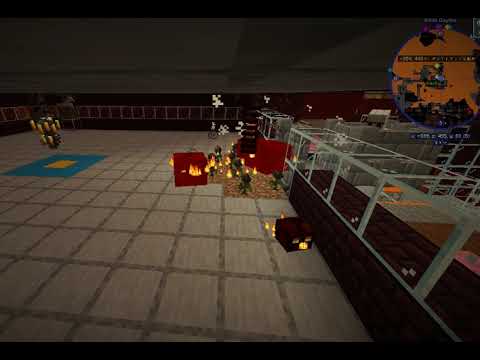 【マイクラ】ウィザーローズでマグマキューブ排除の図