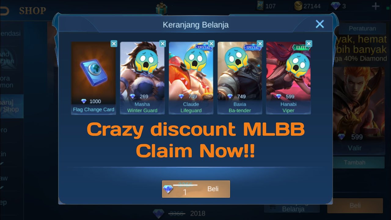 Finally Moonton with free players. this is 100% not a bug