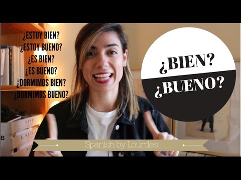 Vídeo: Diferencia Entre Bien Y Bien