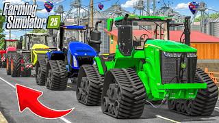 I Spent $2,000,000 Buying THE BIGGEST TRACTOR in Fs25 | MONTANA 4X | Farming Simulator 25