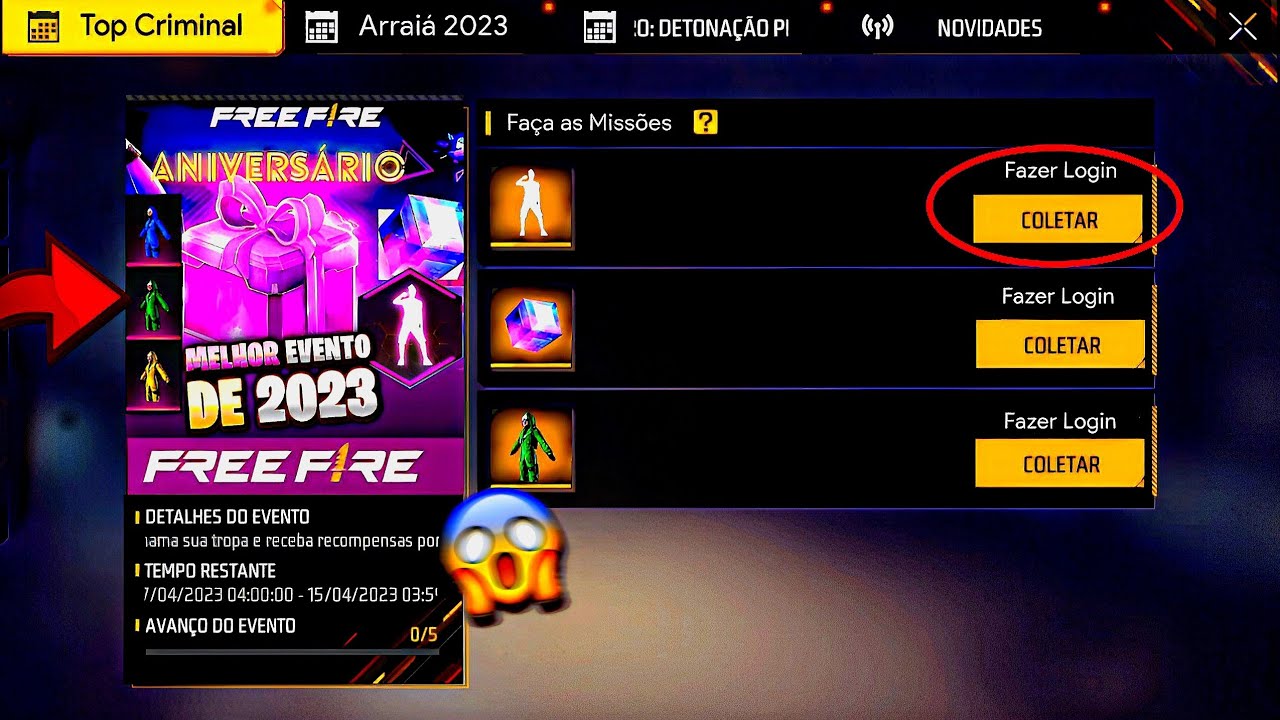 Chamar de volta Free Fire 2023: ferramenta de ID em abril - Free Fire Club