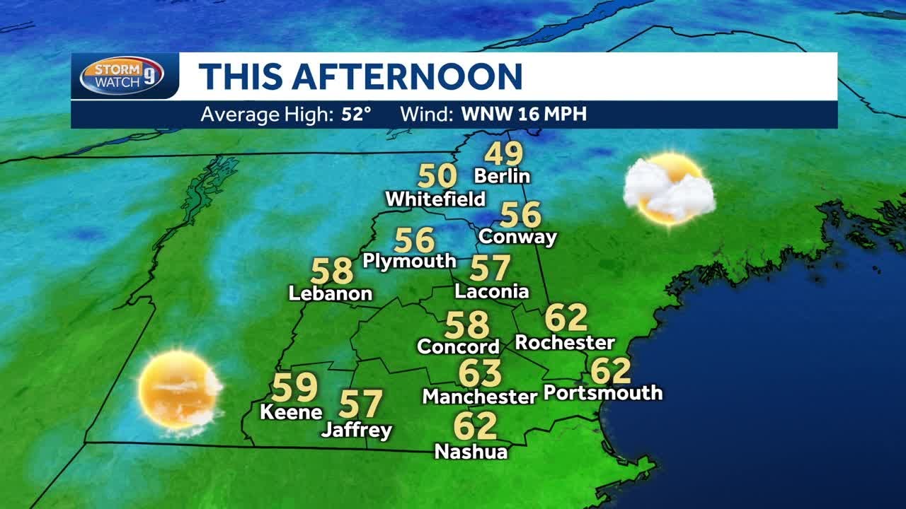 Video: Cooler air heading into the weekend - YouTube