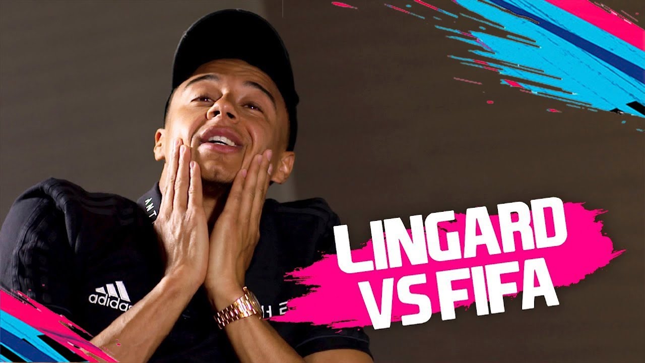 Jesse Lingard is FURIOUS with his strength on FIFA! | Jesse Lingard vs FIFA 19 🔥🔥🔥