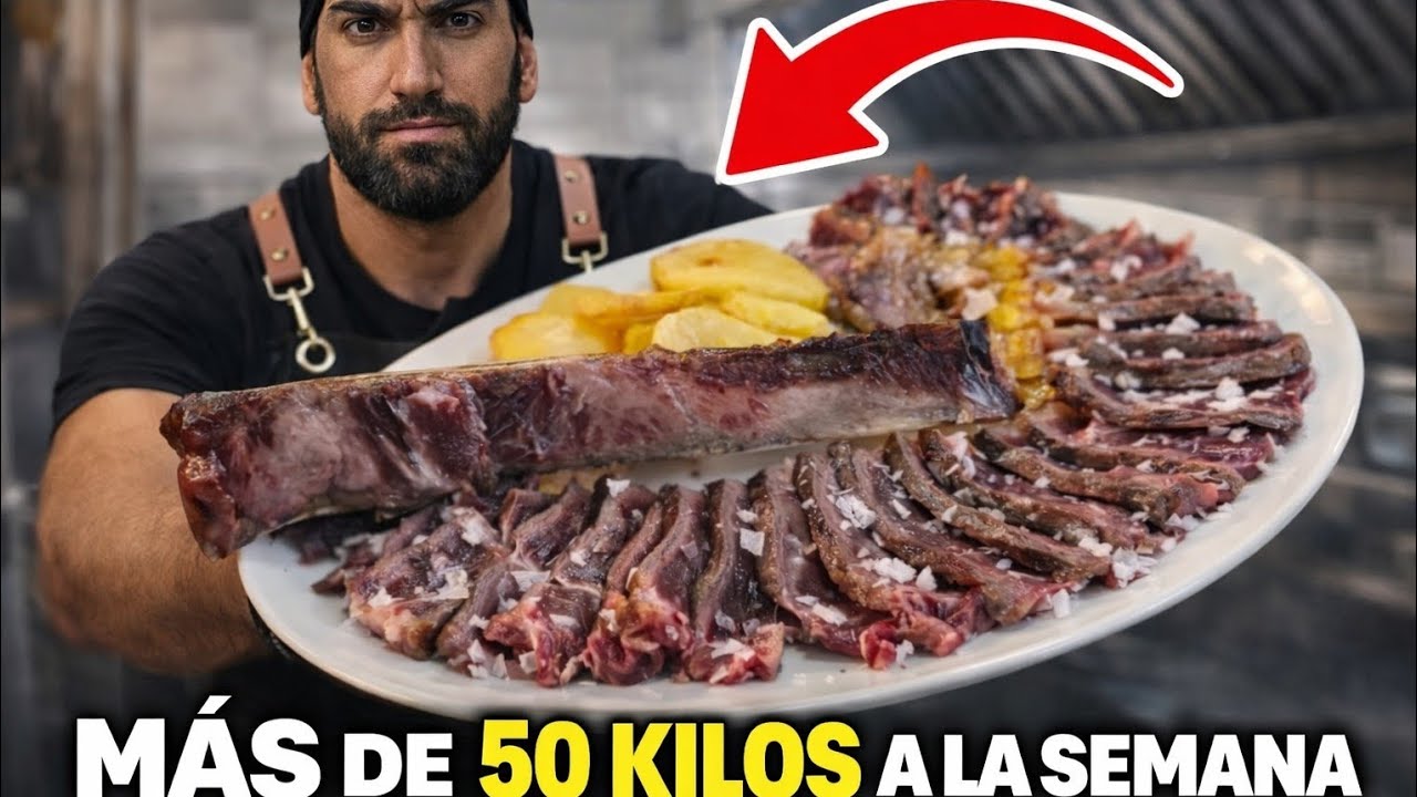 🔥Este restaurante vende a la semana mas de 50 kilos solamente de esta carne..!?