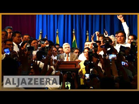🇱🇰Sri Lanka: PM Wickremesinghe reinstated after weeks of crisis | Al Jazeera English