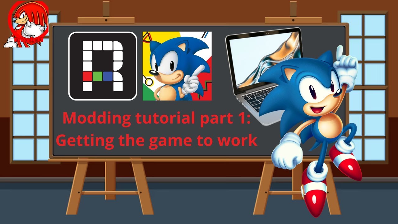 Sonic 1:RSDKv4 Modding tutorial Part 1:Getting the game to boot - YouTube