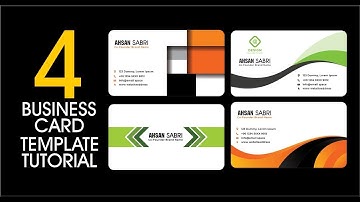 How To Create Business Card Template in Coreldraw - Simple Tips & Tricks for Experts & beginners