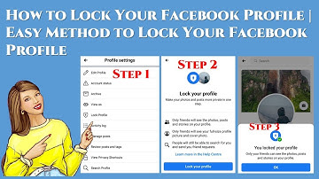how to lock facebook profile in android 2023 | lock your facebook profile