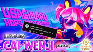 Honor Of Kings Ii Cai Yan Usagimaru Jungler Mode On