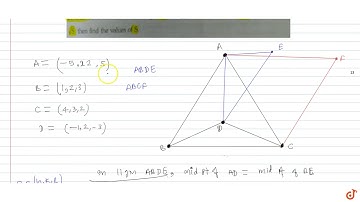 `ABCD` is a tetrahedron with pv