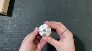 Spy142 - 38Lik Boru Sonu Şeffaf Pimli Beyaz Tıpa