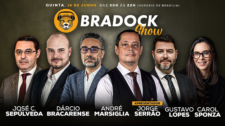 Bradock Show 19/06/25 - Serrão, Marsiglia, Dárcio, José Sepúlveda, Gustavo Lopes e Carol Sponza