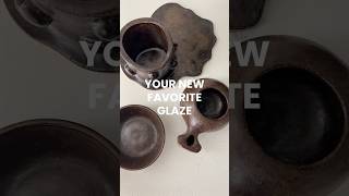 Your sign to add Black Timber by Mayco to your glaze collection. #ceramic #glazevideo #kilnhaul