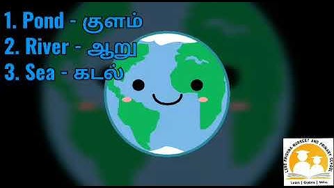 Std 2 - Term 1 - EVS - Our Environment - Landforms (Pond, River and Sea)