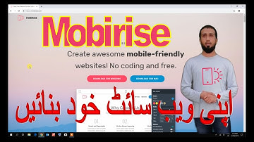 FREE WEBSITE BUILDER No Coding Create awesome mobile friendly websites with mobirise