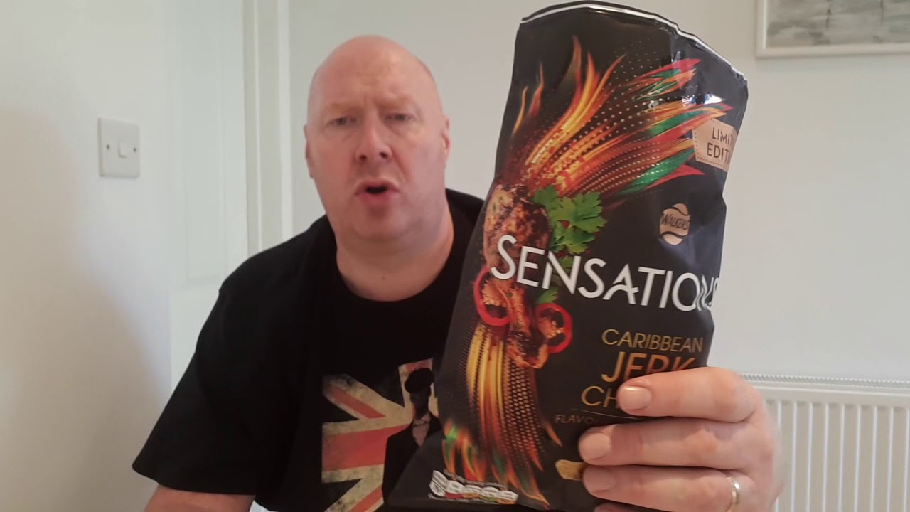 Walkers Sensations Caribbean Jerk Chicken Crisps YouTube