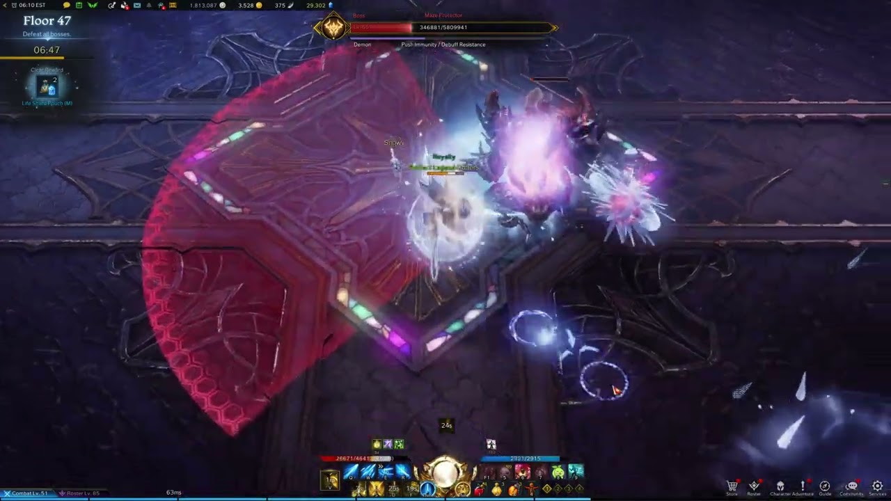 Fatespire T2 Tower Floor 47 - Paladin Clear (ilvl 1080)