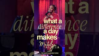 What a Difference a Day Makes – Matelyn Alicia LIVE at The Jazz Club New York!