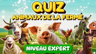 Quiz Animaux De La Ferme Niveau Expert Ludokids