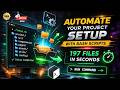Automate Your Project Setup with Bash Scripts — 197 Files in Seconds
