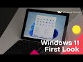 Windows 11 Build 21996 - New Start, Taskbar, Widgets, Tablet Improvements, Sounds + MORE