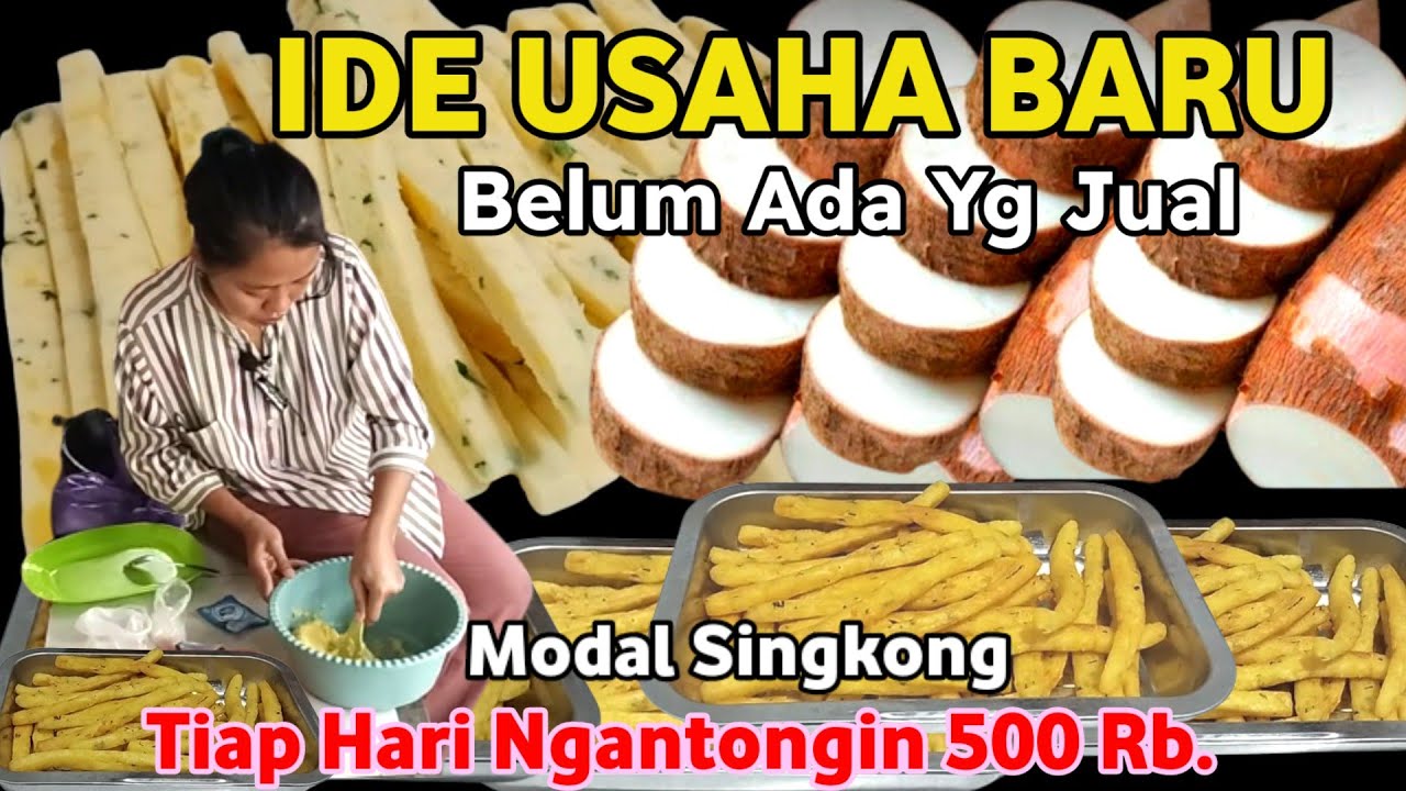 IBU SUCCESS..!! CUMA MODAL SINGKONG OMSET TEMBUS 15 JT / BLN.DIAJARIN CARA BUATNYA. IDE USAHA