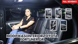Fortuner GR Interior Modification - Full Black Concept..!!!