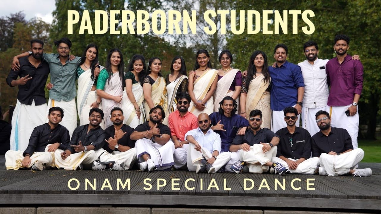 Onam Special Dance by Paderborn Students.