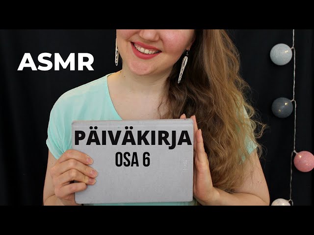 ASMR SUOMI - EKA POIKAYSTÄVÄ 💋 Luen kuiskaten iltasaduksi mun päiväkirjaa (13-16v) +Mikin sivelyä