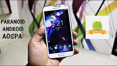 Paranoid Android 7.3.0 AOSPA For Galaxy S5 [Android 7.1.2 Nougat]