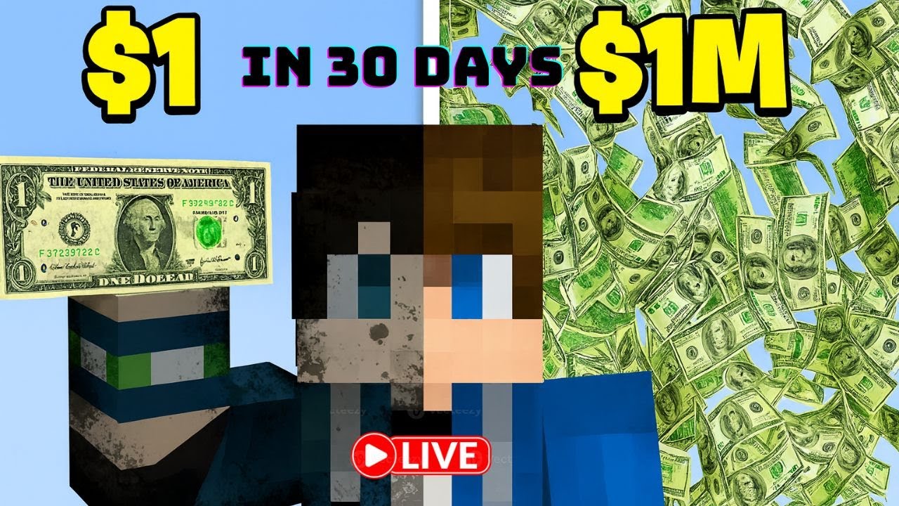 Can We Make 1,000,000 in 30 Days? 💰 | McFleet Server Minecraft Challenge