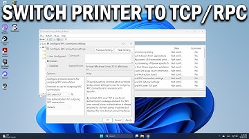 How To Switch Network Printing Between TCP and RPC in Windows 11 - Easy Fix