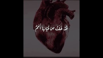 القران الكريم الذين امنوا وتطمئن قلوبهم بذكر الله  ماهر المعيقلي ٢٠٢١