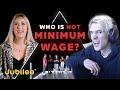 xQc Reacts to 6 Minimum Wage Workers vs 1 Secret Millionaire