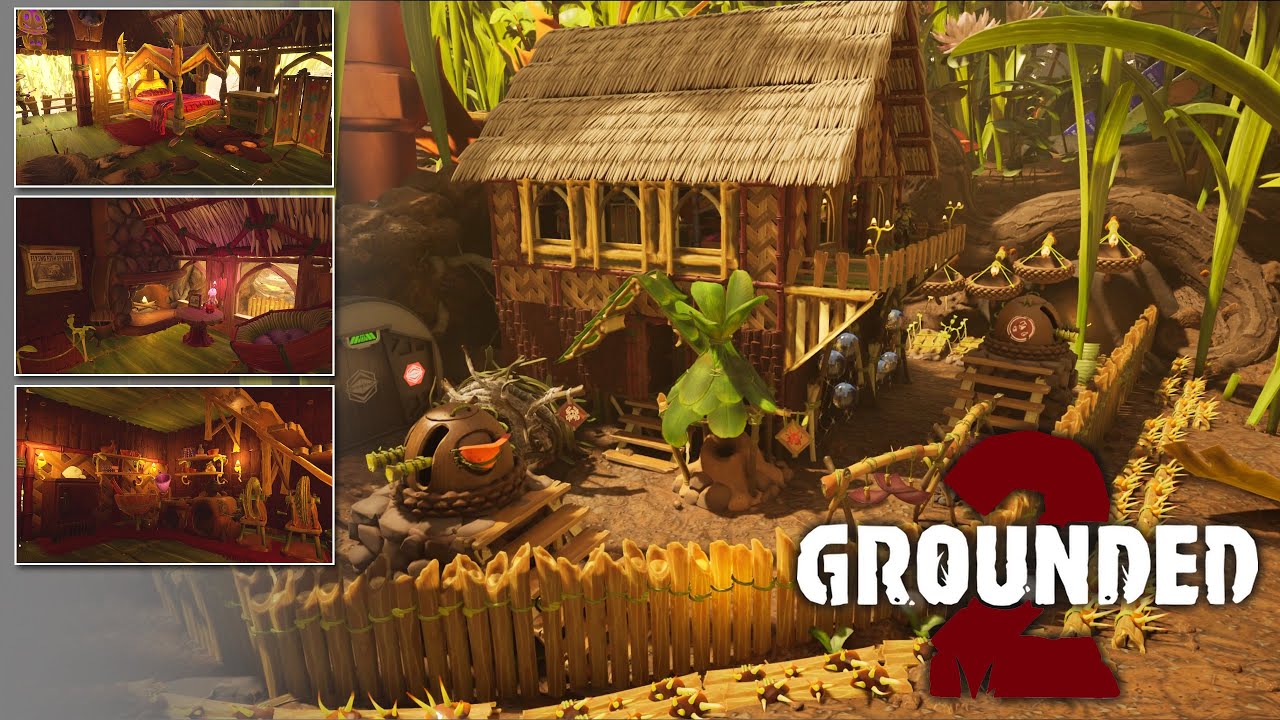 Grounded 2 - A small cozy house (4x4 square, coziness 3)