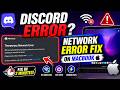 Discord Temporary Network Error Fix on MacBook
