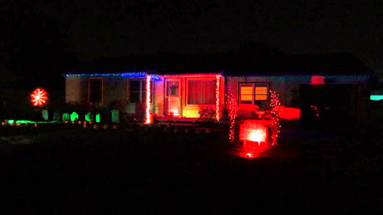 Monsters Holiday LightO Rama Halloween 2014 YouTube