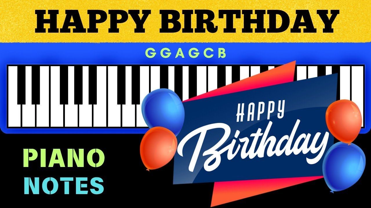 Happy Birthday Song Piano Cover | EASY Piano Notes  | Piano Tutorial | Isai Junction
